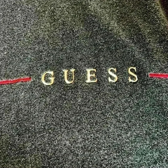New Old Stock Vintage Guess Men's leather jacket. GUESS  L - Picture 7 of 11